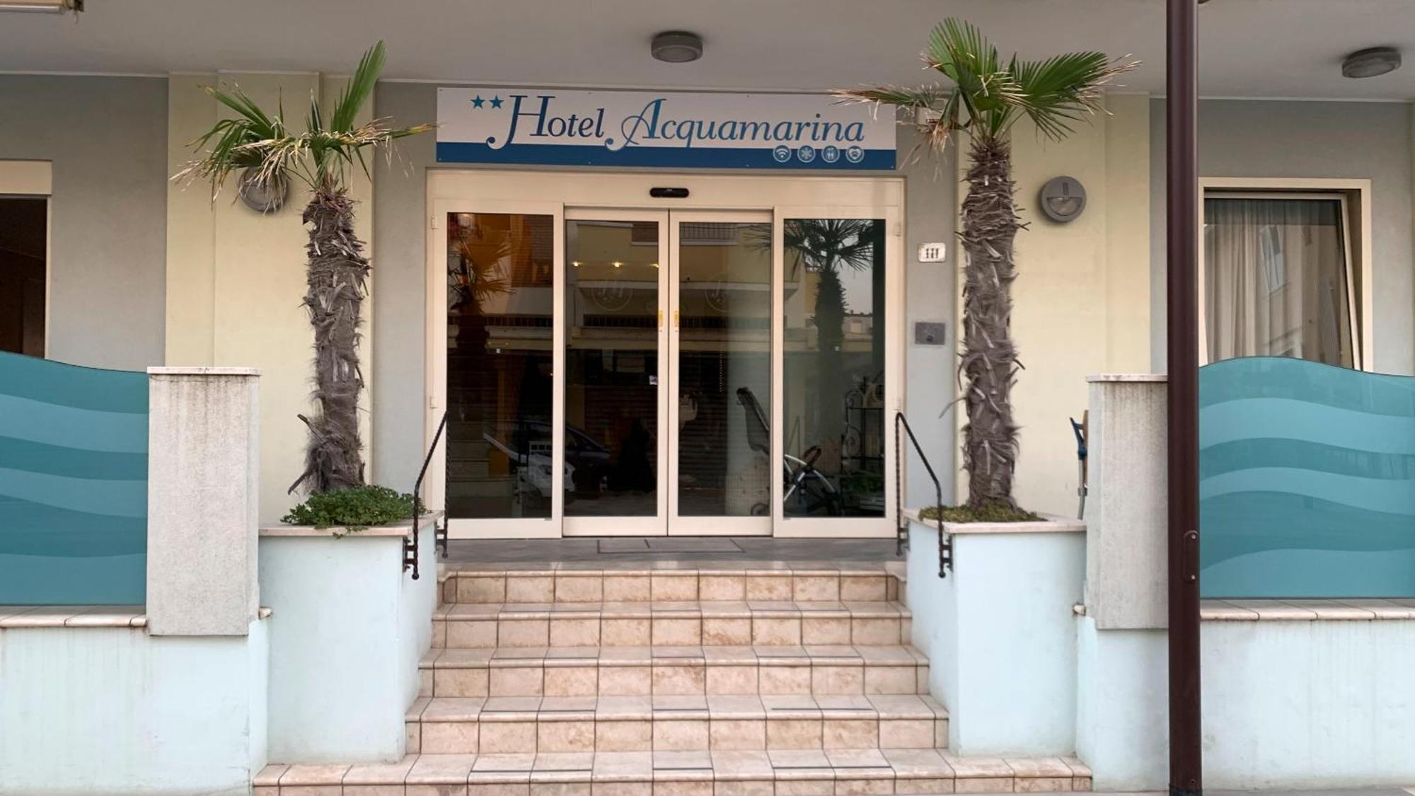 רימיני Hotel Acquamarina Viserba מראה חיצוני תמונה